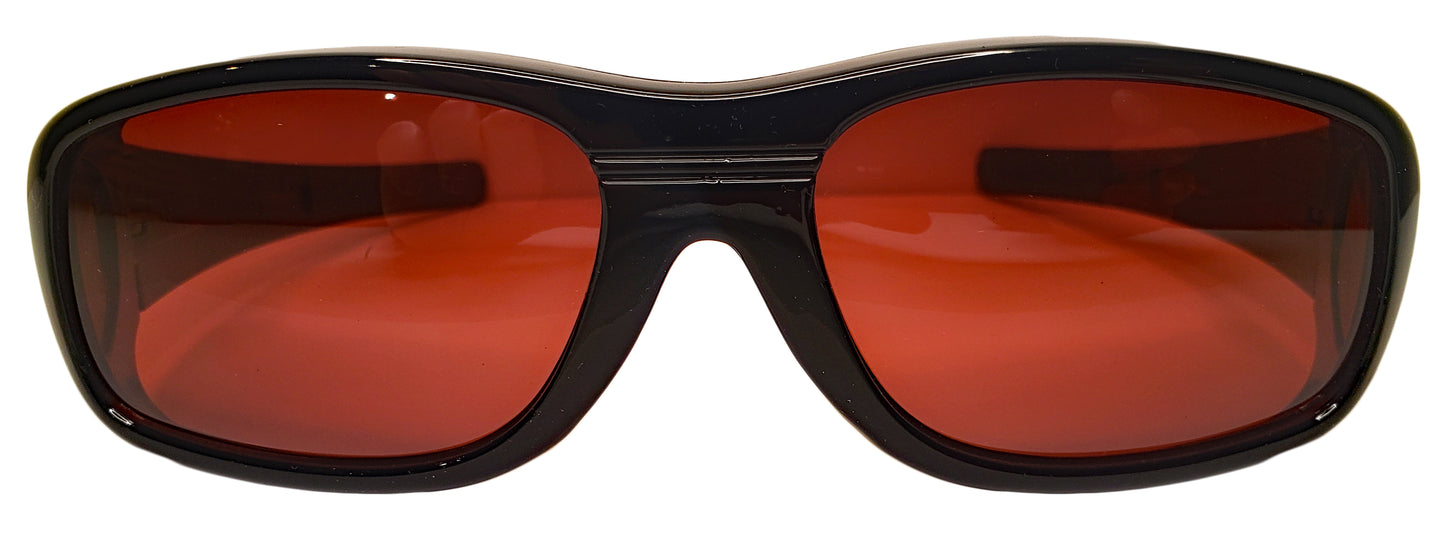 Blue Blocking HD Fit Over Sunglasses with Spring Hinges