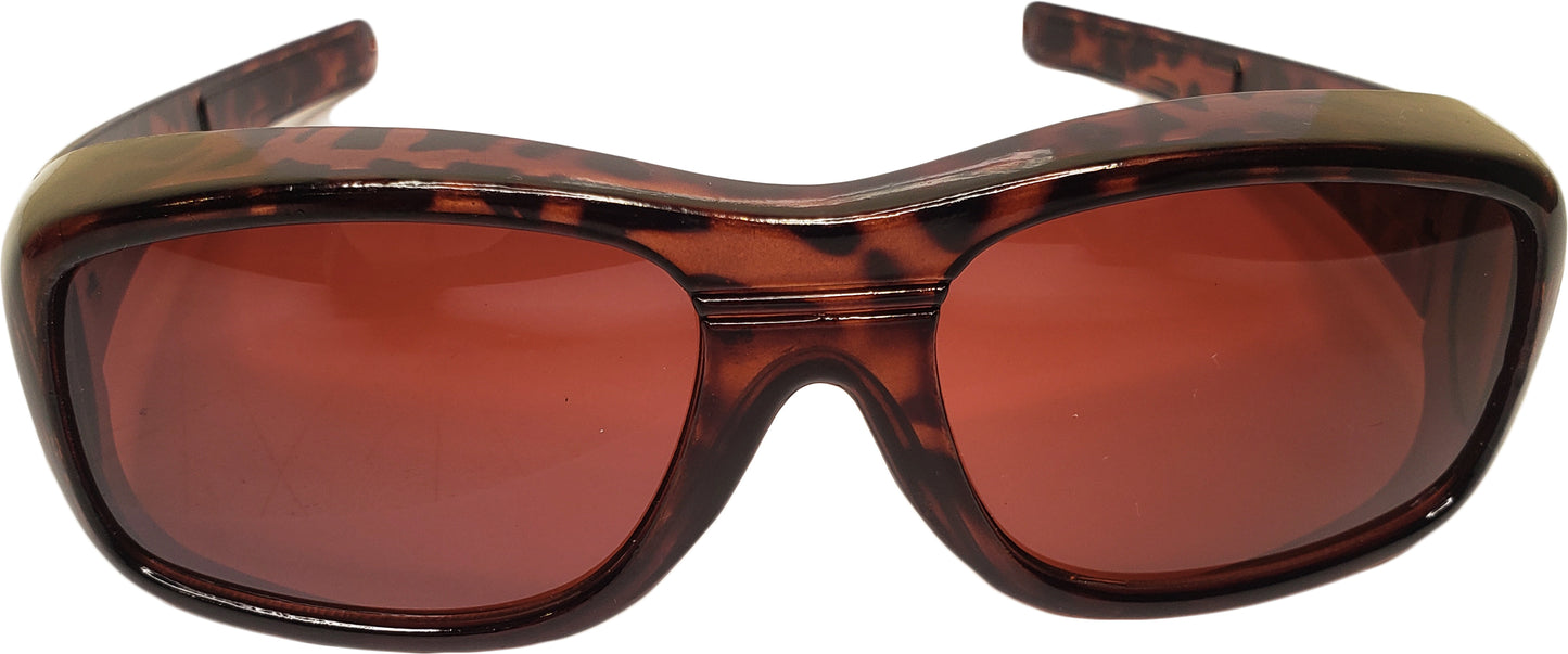 Blue Blocking HD Fit Over Sunglasses with Spring Hinges