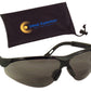 Bifocal Safety Glasses with Adjustable Temples - Bifocal Sunglasses - Safety Sunglasses - ANSI Z87.1 - UV400 - Ideal Eyewear
