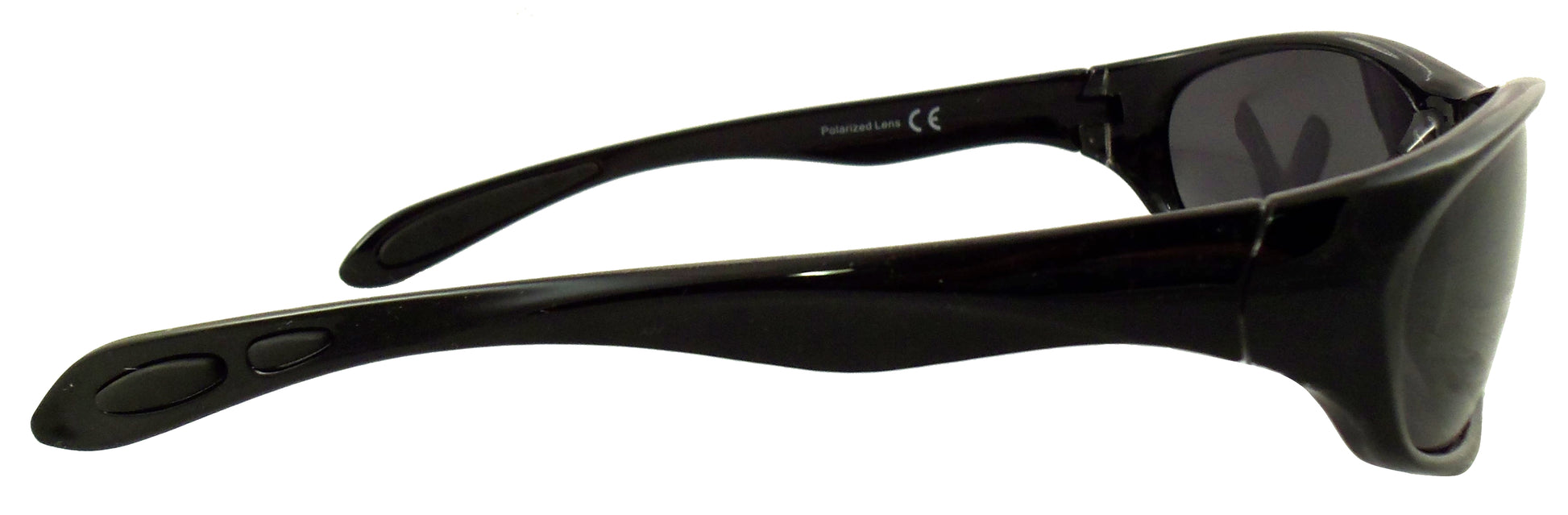 Color Lens Polarized Sunglasses - Ultra Light Sports Wrap Sunglasses - No Slip Rubberized Nose and Temple - Ideal Eyewear