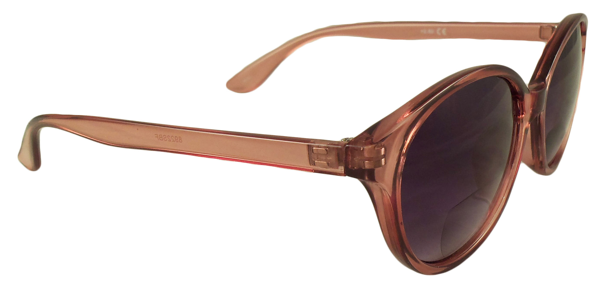 Womens Bifocal Sunglasses - Low Profile Sun Readers - Antiglare Reading Glasses - Gradient UV400 Lens - Cat Eye - Ideal Eyewear