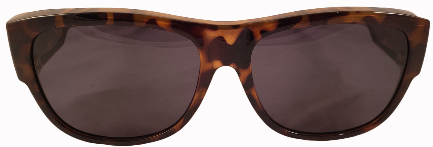 Womens Fit Over Sunglasses in Tortoise Colors - Wear Over Glasses - Polarized