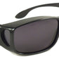 Fit Over Sunglasses with Polarized Lenses - Wear Over Prescription Glasses for Men or Women - Ideal Eyewear