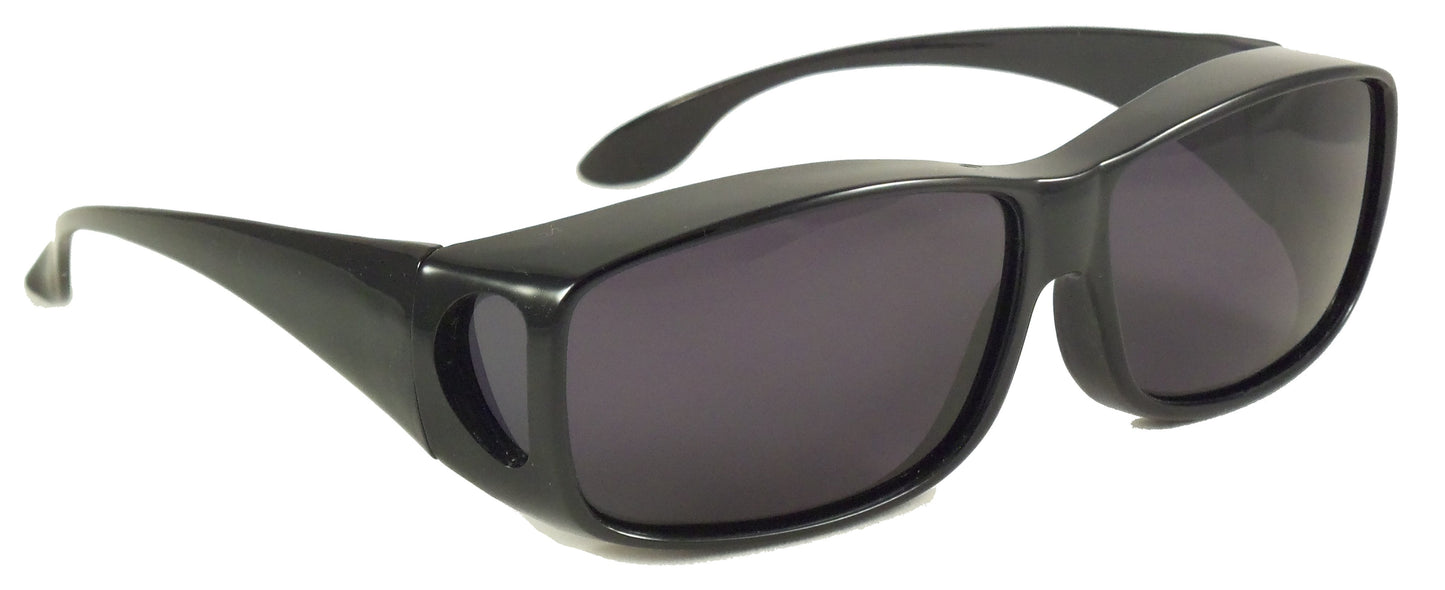 Fit Over Sunglasses with Polarized Lenses - Wear Over Prescription Glasses for Men or Women - Ideal Eyewear