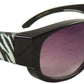 Animal Print Fit Over Sunglasses - Zebra, Tiger - Wear Over Prescription Glasses - Ideal Eyewear
