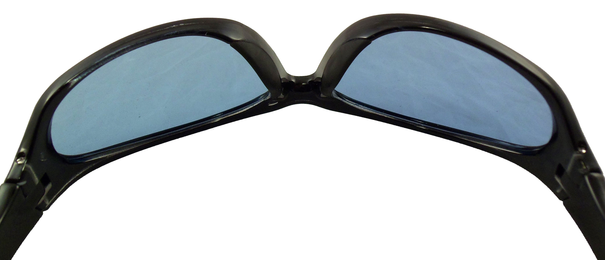 Color Lens Polarized Sunglasses - Ultra Light Sports Wrap Sunglasses - No Slip Rubberized Nose and Temple - Ideal Eyewear