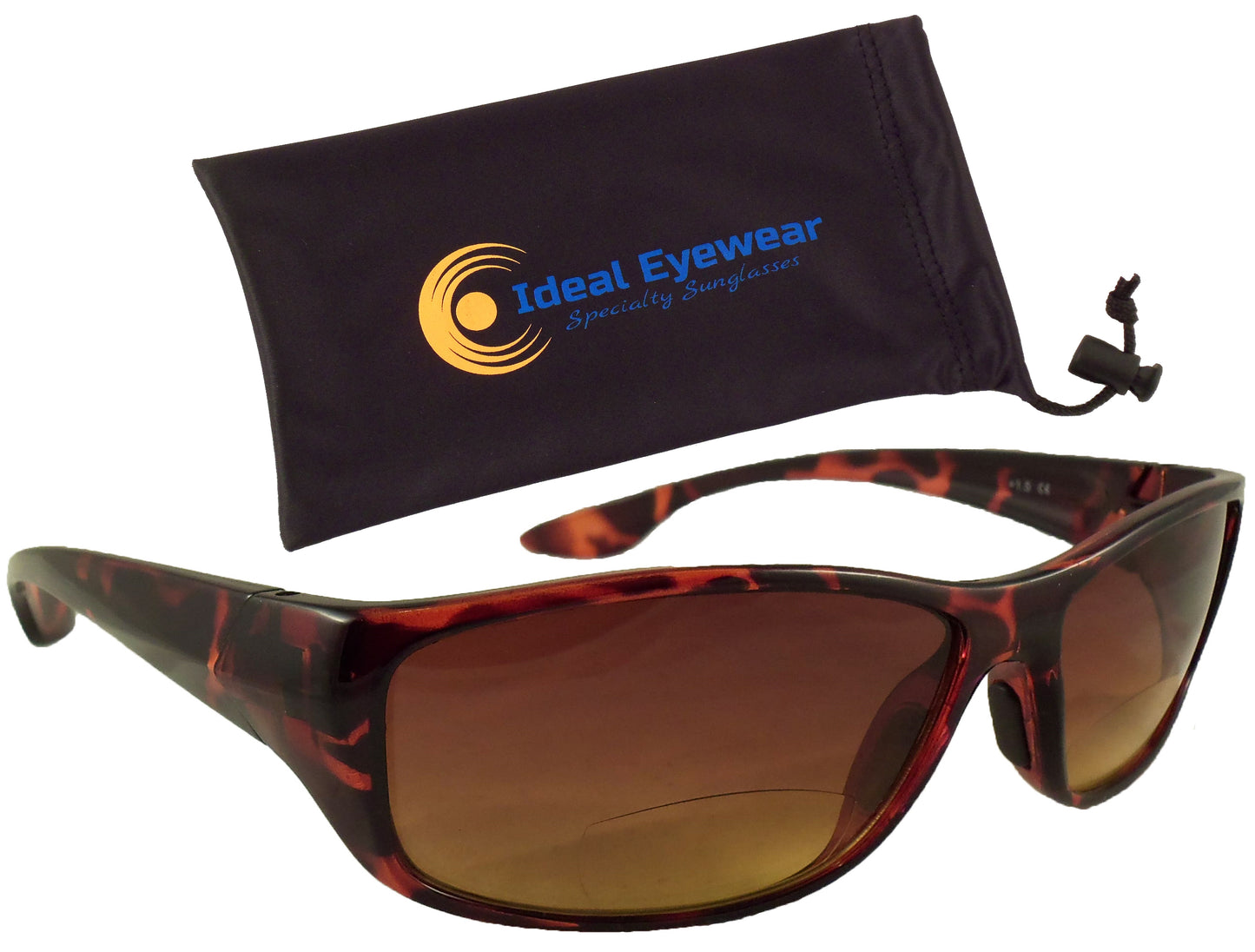 Bifocal Sunglasses - Low Profile Sun Readers - Antiglare Reading Glasses - Gradient UV400 Lens - Ideal Eyewear