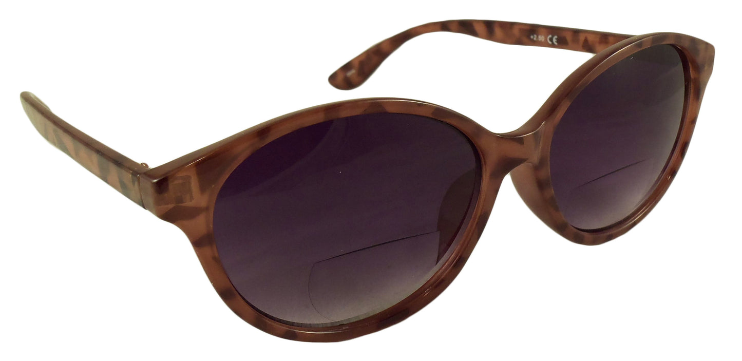 Womens Bifocal Sunglasses - Low Profile Sun Readers - Antiglare Readin –  Ideal Eyewear